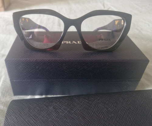 Prada black glasses frames - black,