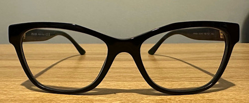 Prada vpr 03w - black, glasses