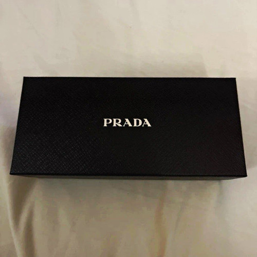 Prada grey glasses unisex - prada,
